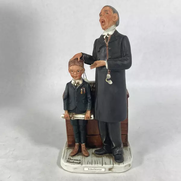 1973 Norman Rockwell Saturday Evening Post Cover Collection Schoolmaster NR10