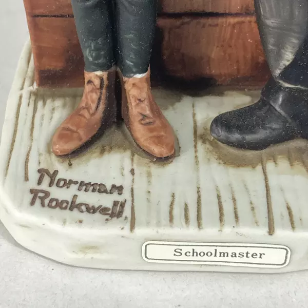 1973 Norman Rockwell Saturday Evening Post Cover Collection Schoolmaster NR10