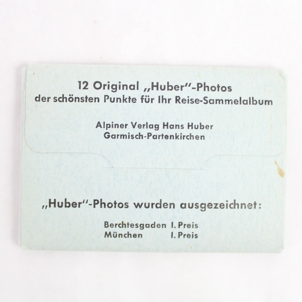 Set of 12 Vintage Hans Huber Garmisch-Partenkirchen Photographs Huber-Serie 30