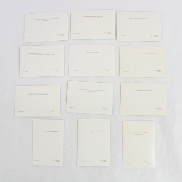 Set of 12 Vintage Hans Huber Garmisch-Partenkirchen Photographs Huber-Serie 30