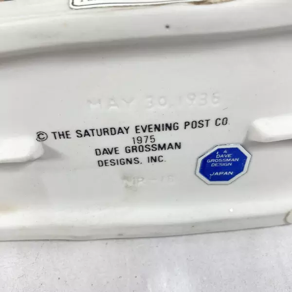 1975 Norman Rockwell Saturday Evening Post Cover Coll. Take Your Medicine NR 18