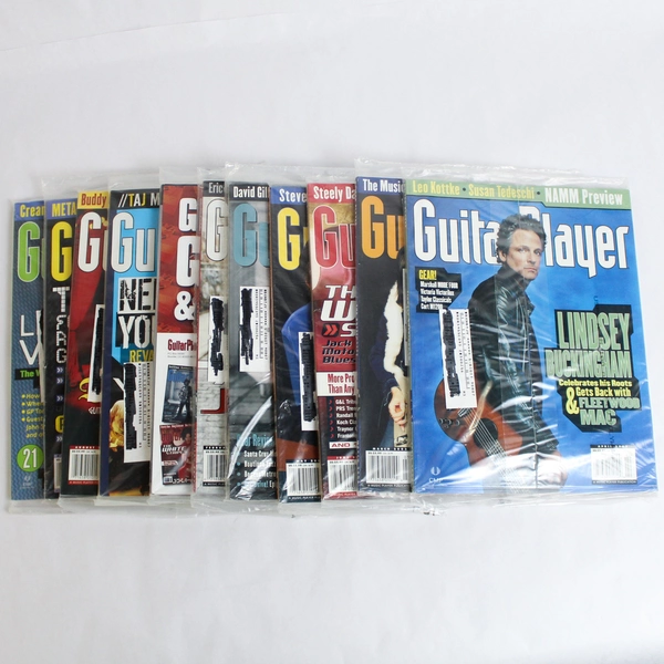 Lot Of 11 Guitar Player Magazine 2003 Missing September Sealed in Plastic