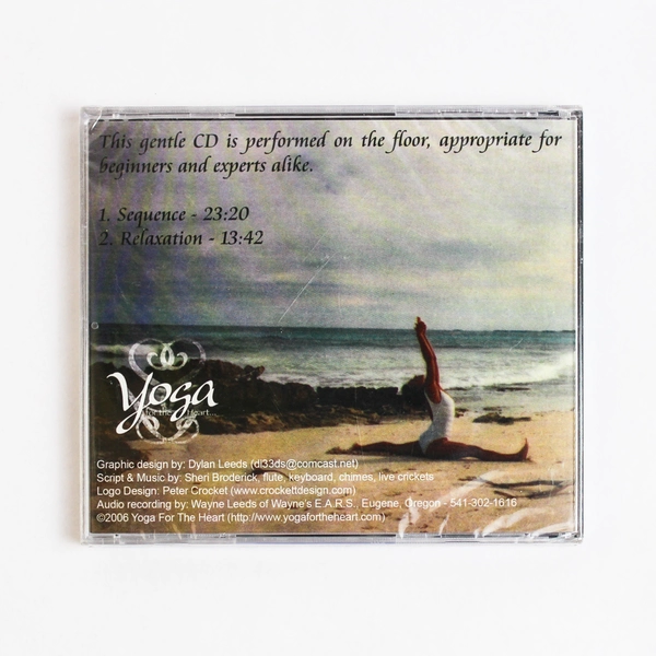 Yoga Lullaby With Sherri Broderick CD 2006 Wayne Leed's Of Wayne's E.A.R.S.