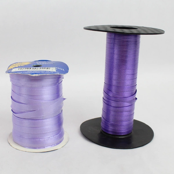 Lot of 5 Partially Used Red Pink Purple Curling Ribbon Rolls