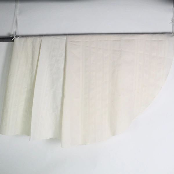 Lot of 3 Unbranded Round Ivory Tablecloths for Fabric Cutters and DIY Crafts 