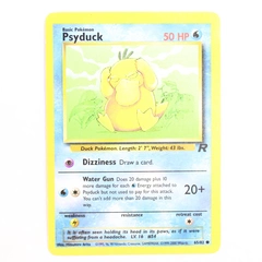 Psyduck 65/82 Unlimited Team Rocket Excellent Vintage Pokemon Trading Card