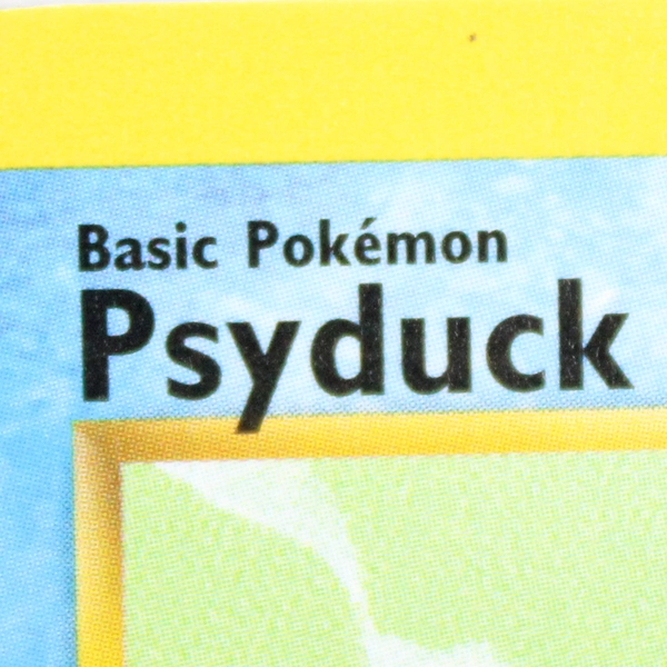 Psyduck 65/82 Unlimited Team Rocket Excellent Vintage Pokemon Trading Card