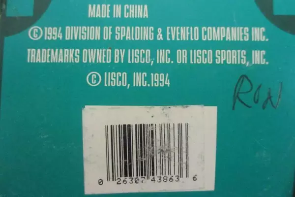 Vintage 1994 Dudley Autographed Softball Division Champions CFP-12 Cork Center