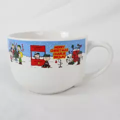 Peanuts Merry Christmas Charlie Brown Large Ceramic Soup Coffee Mug Galerie