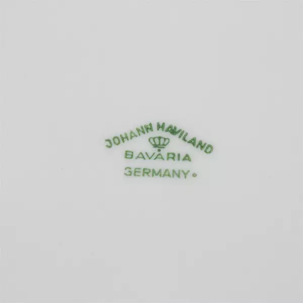 Set of 6 Johann Haviland Bavaria Germany 6" Bread Plates in Forever Spring