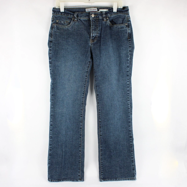 Old Navy Women's But-Cut Jeans Ultra Low Waist Stretch 100% Cotton Size 12 Short