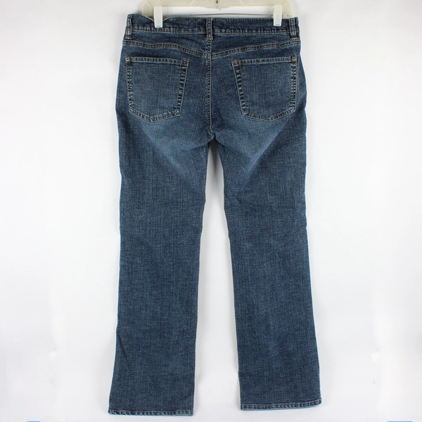 Old Navy Women's But-Cut Jeans Ultra Low Waist Stretch 100% Cotton Size 12 Short