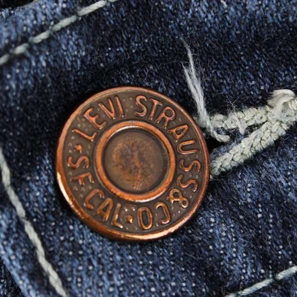 Levi's Women's 524 Too Superlow Blue Denim Jeans Size 11M