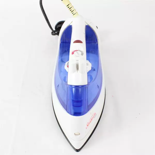 Sunbeam 3030 Steam Iron Adjustable Temperature Fabric Dial 1200W Tested Works