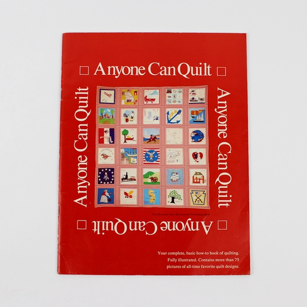 Anyone Can Quilt by Phoebe Edwards 1975 Paperback The How-to Book of Quilting
