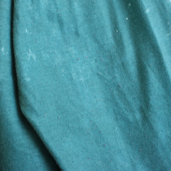 White and Teal Pine Tree Forest Print Long-Sleeve T-Shirt Women's Size 5XL