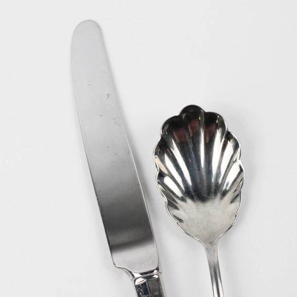 Lot Of 3 Oneida Silver Kenwood (Stainless) Flatware 2 Sugar Spoons Dinner Knife