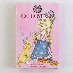 Vintage Traditional Old Maid Card Game Beautifully Illustrated 