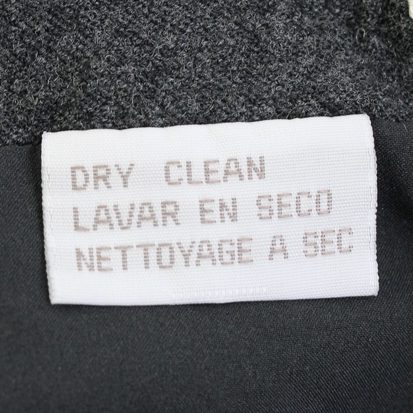 Jones New York Solid Gray Dress Skirt Wool Petite Womens Size 16