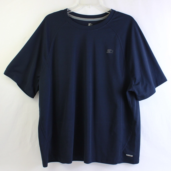 Dri Star Dri Fit Short Sleeve Shirt Dark Navy Blue Mens Size XL