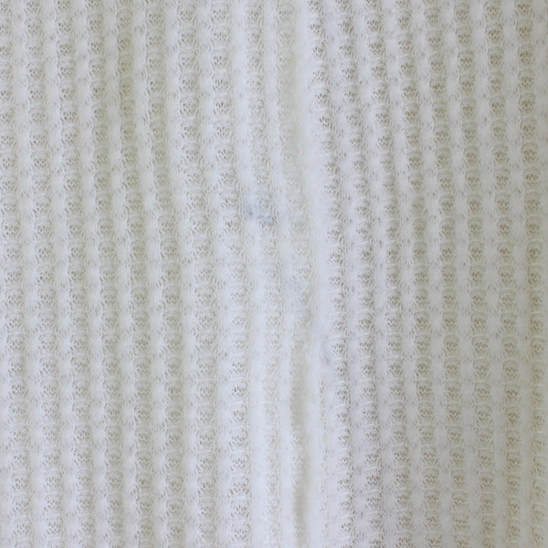 Davi&Dani Women's L Cream Woven Pullover Sweater