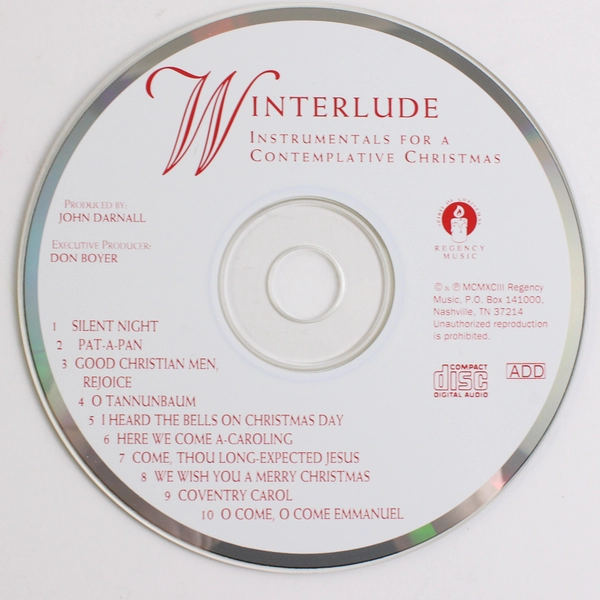 Winterlude Instrumentals for a Contemplative Christmas CD 1993