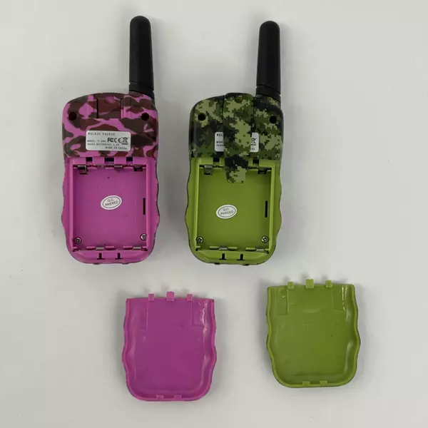 Set of 2 Looikoos T-388 Camo Handheld Long Range Walkie Talkies For Kids