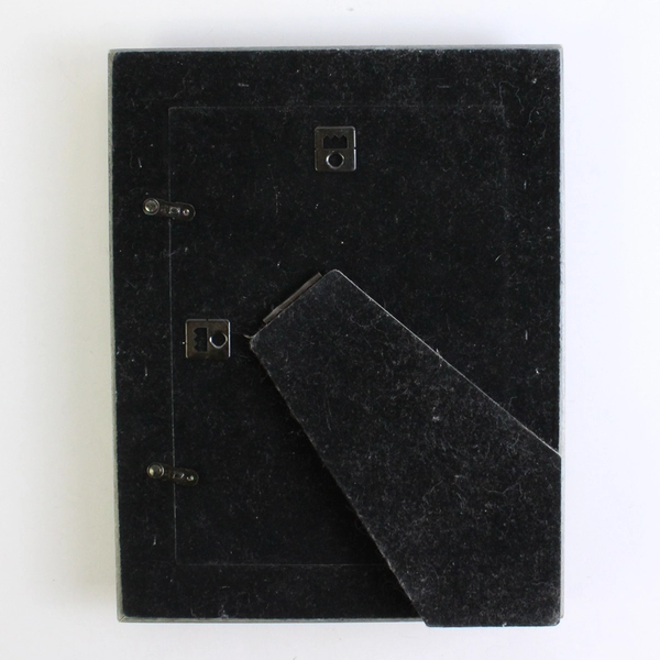 Heavy Ornate Embossed Silver-Colored 5"x7" Photo Frame