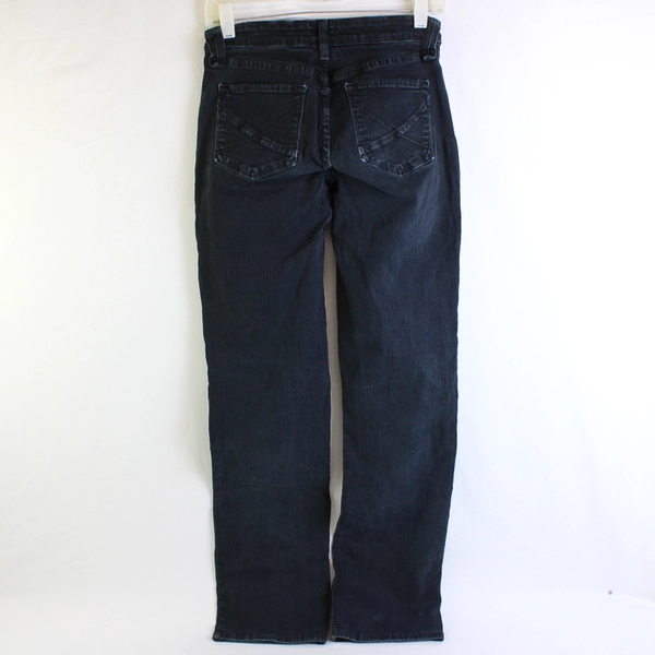 NYDJ Black Straight Jeans Women's Size 2