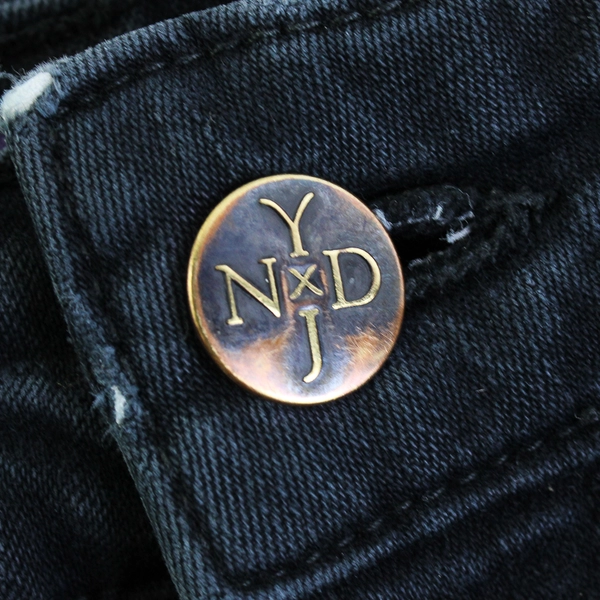 NYDJ Black Straight Jeans Women's Size 2