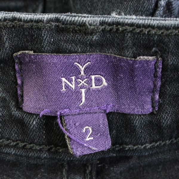 NYDJ Black Straight Jeans Women's Size 2