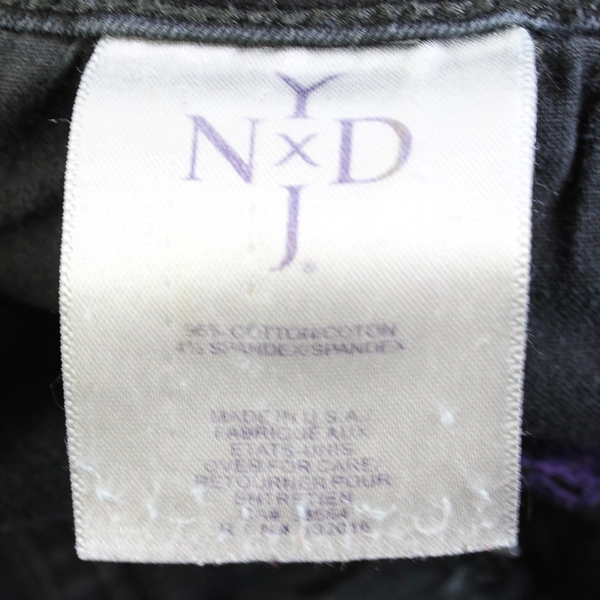 NYDJ Black Straight Jeans Women's Size 2
