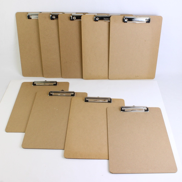 Lot Of 9 Trade Quest Letter Size Clipboard Low Profile 9" x 12.5"