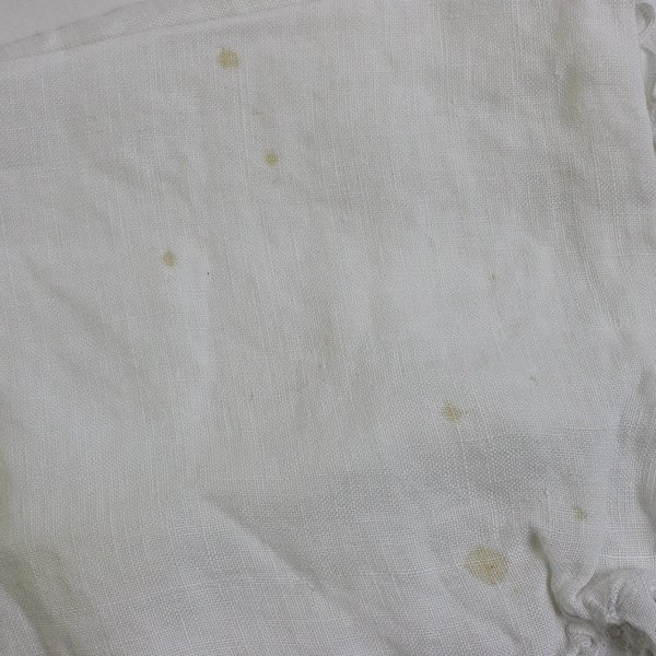 Lot of 7 Vintage White Cutwork Napkins Fabric Upcycling FLAWED