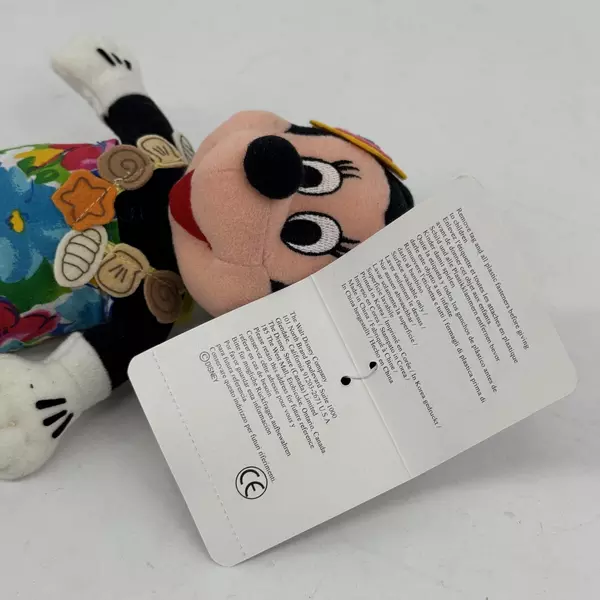 Disney Store & Theme Parks Minnie Mouse Tropical Island Bean Bag Plush