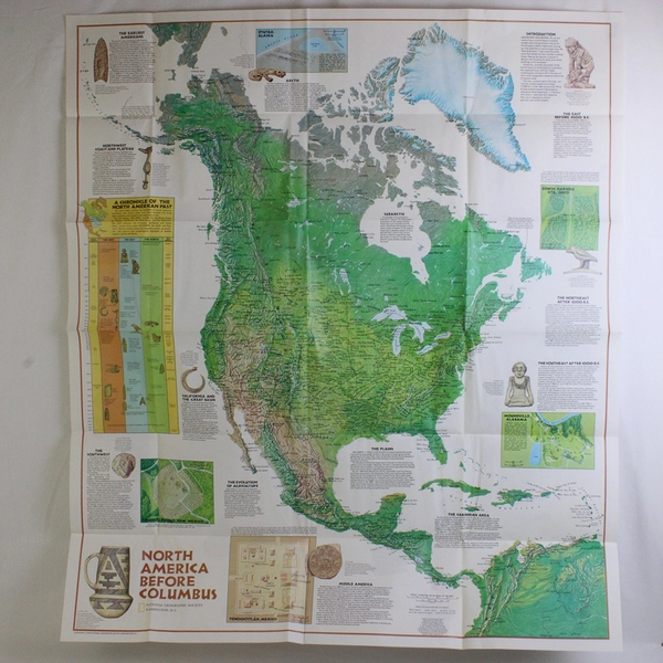 National Geographic Book The World of The American Indian 1979 Hardcover DJ