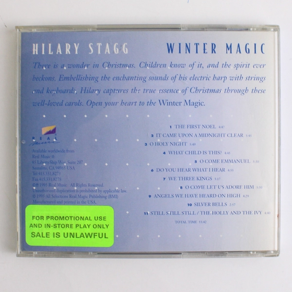 Winter Magic CD by Hilary Stagg 1995