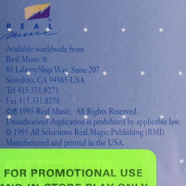 Winter Magic CD by Hilary Stagg 1995