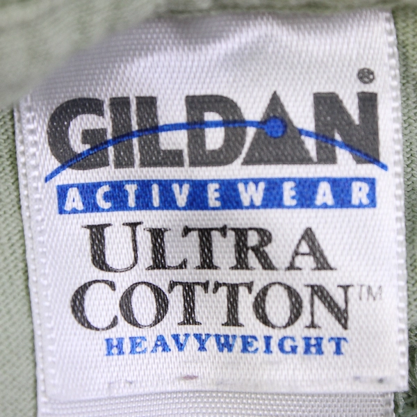 Gildan Unisex XL Green Shirt with Fish Printed on Front and Back