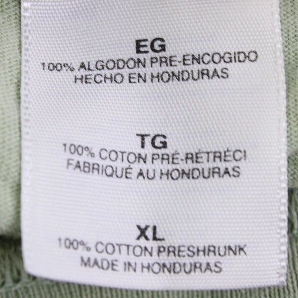 Gildan Unisex XL Green Shirt with Fish Printed on Front and Back