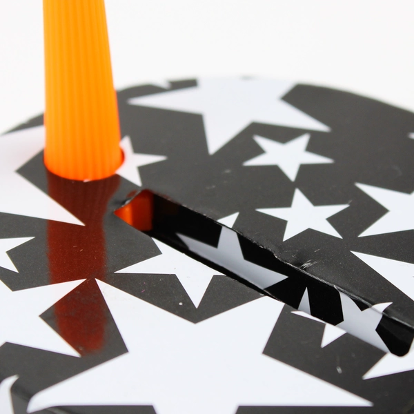 Lot of 9 Oriental Trading Co. Blue & Black Noisemakers Party Favors