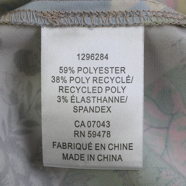 Cupcake And Cashmere Multicolor Floral Sleeveless Blouse Women's Size L