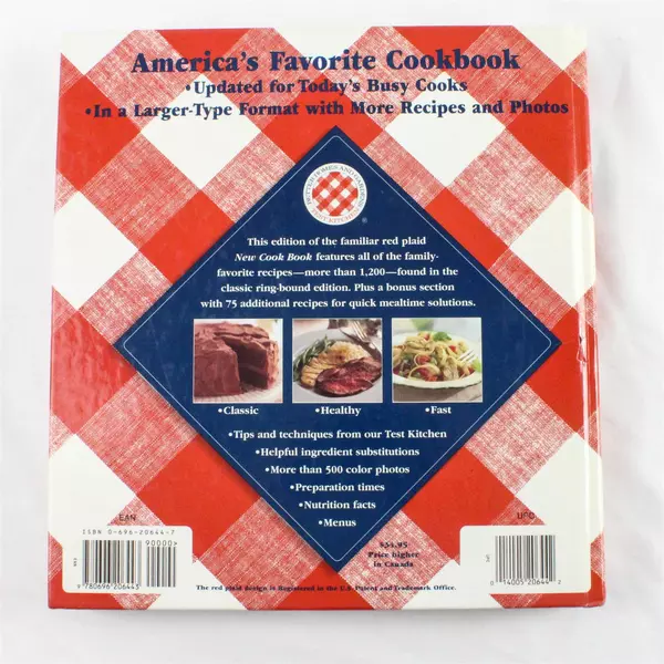 Better Homes and Gardens New Cook Book 11th Edition 1996 Hard Cover