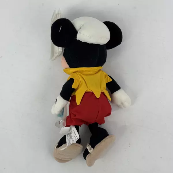 Disney Store Ship Wrecked Mickey Mouse Mini Bean Bag Plush