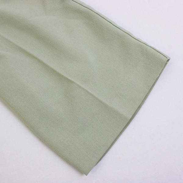 Alfred Dunner Light Green Elastic Band Loose Fit Pants Women's Size 16