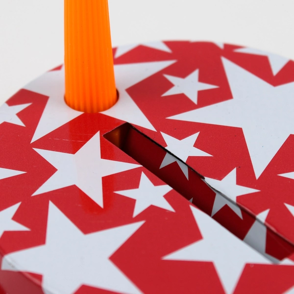 Lot of 9 Oriental Trading Co. Red Noisemakers New Years Birthday Party Favors