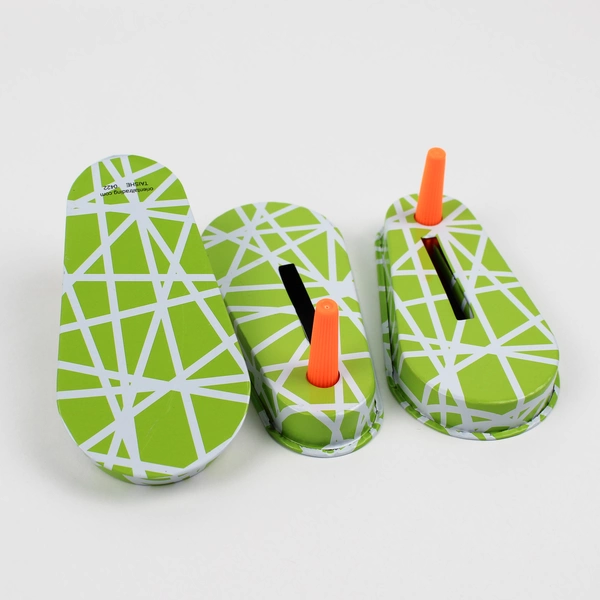 Lot of 9 Oriental Trading Co. Green Noisemakers New Years Birthday Party Favors