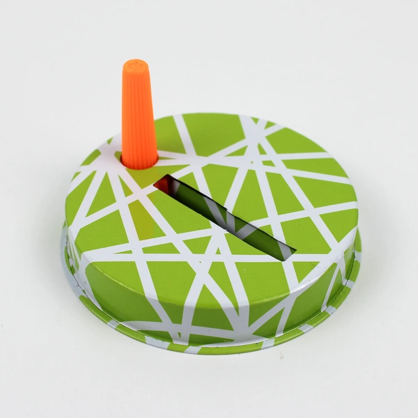 Lot of 9 Oriental Trading Co. Green Noisemakers New Years Birthday Party Favors