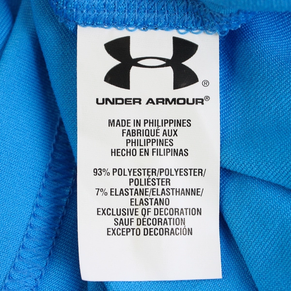 Under Armour Blue/Black Quarter Zip Long Sleeve Jacket Fitted Men's Size XL