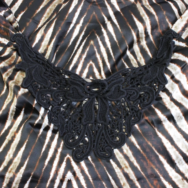 Worthington Women Stretch Animal Print Short Sleeve Top Women's Size 1X